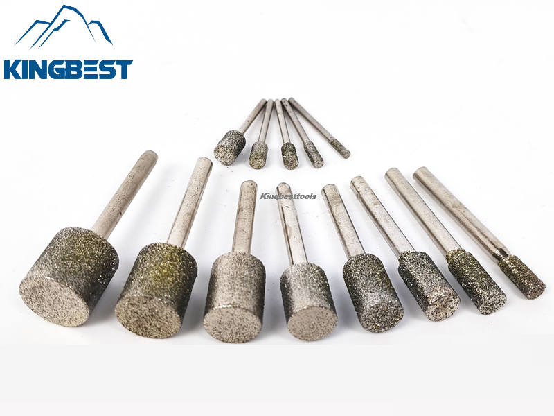 Cylindrical Grinding Bits with Shanks 3mm and 6mm Free Shipping