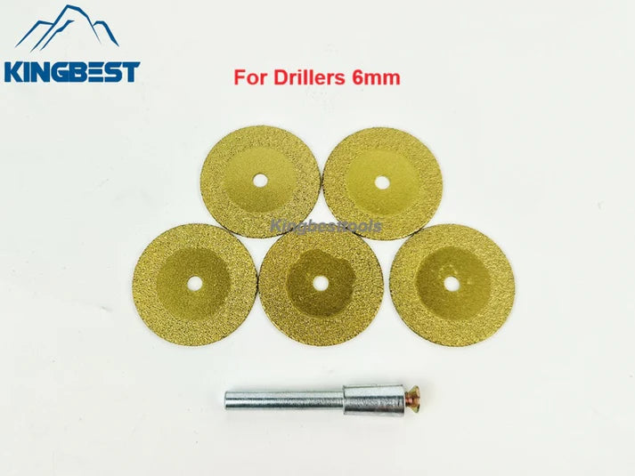 Golden Mini Cutting Blade Multifunctional Discs Universal Discs Stone Carving Discs Diameter 40mm