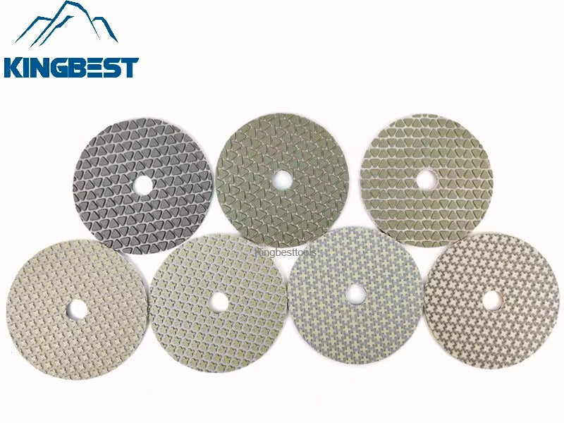 KGS Dry Polishing Pads Diamond Discs Stone Sandpaper Granite Marble Pads Marble Pads Quartzite Pads