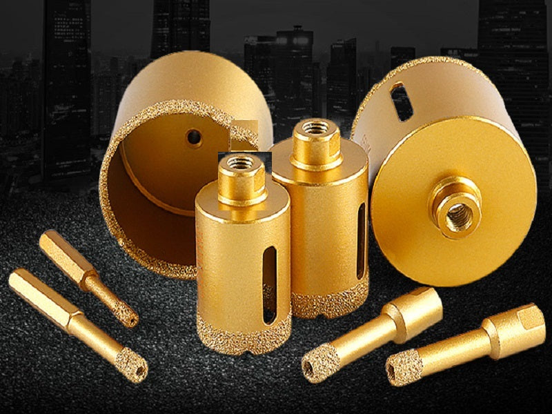 Brazed Diamond Bits Diamond Drill Bits Brazed Core Drill Bits Brazed Hole Saw For 6mm-60mm