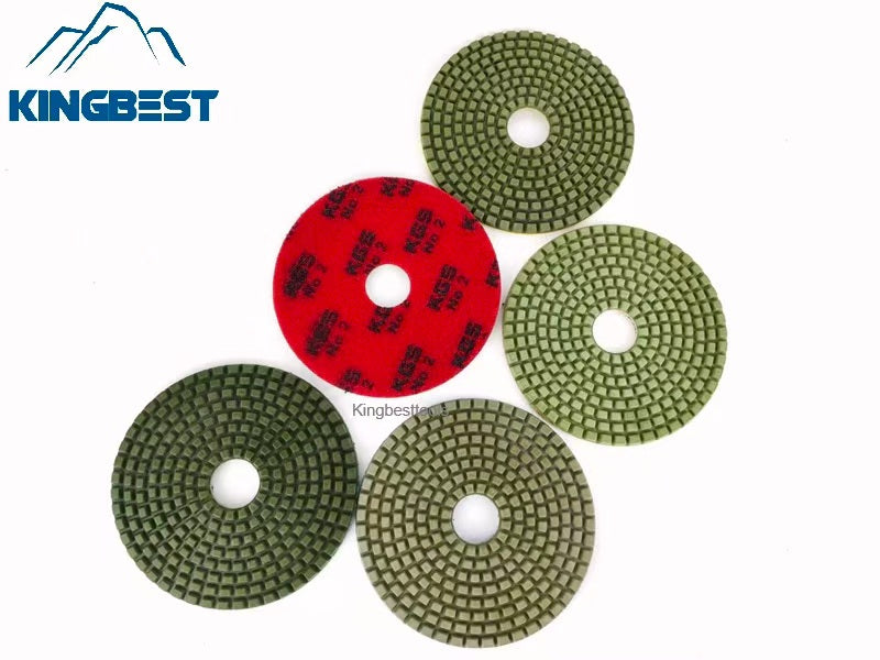 125mm 5 inch KGS Polishing Pads Wet Polishing Pads Stone Abrasive Diamond Discs Marble Pads Quartzite Pads
