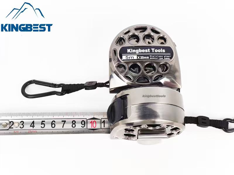 Promotion!Waterproof Stainless Steel Measuring Tape Meter 5M Metal Hollow Tape -Free Shipping To US Mainland Only A01