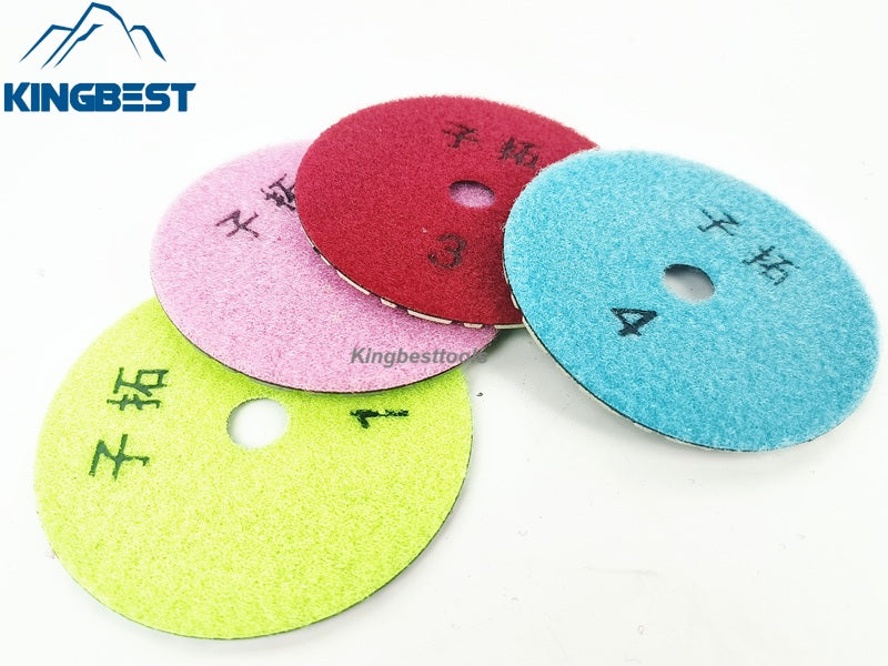 4 pcs Marble Dry Polishing Pads Marble Pads Grinding Pads For Marble