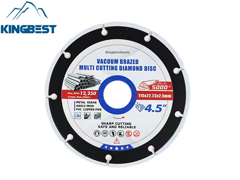 Vacuum Brazed Multi Diamond Cutting Discs Multi Cutting Diamond Discs Universal Discs