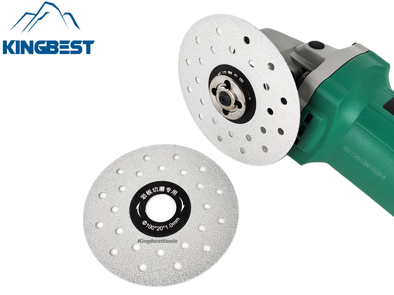 Cutting and Grinding For Porcelain Dekton Sintered Stone Silver Color