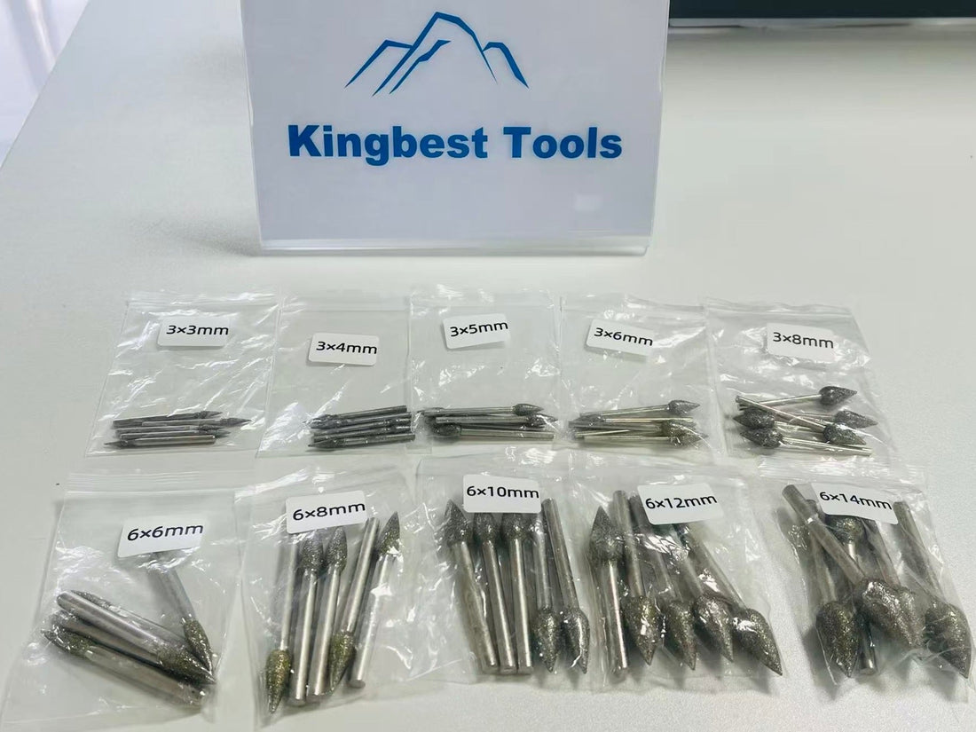 Mini Diamond Drill Bits in differet sizes and shapes available