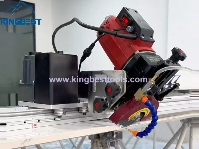 Promotion! Automatic  Rail Cutter For Porcelain Industrial Dekton Porcelain Sintered Stone 45/90 Degree Free Shipping to US Mainland Only A01