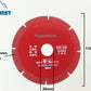 Red Less Dust Cutter Disc