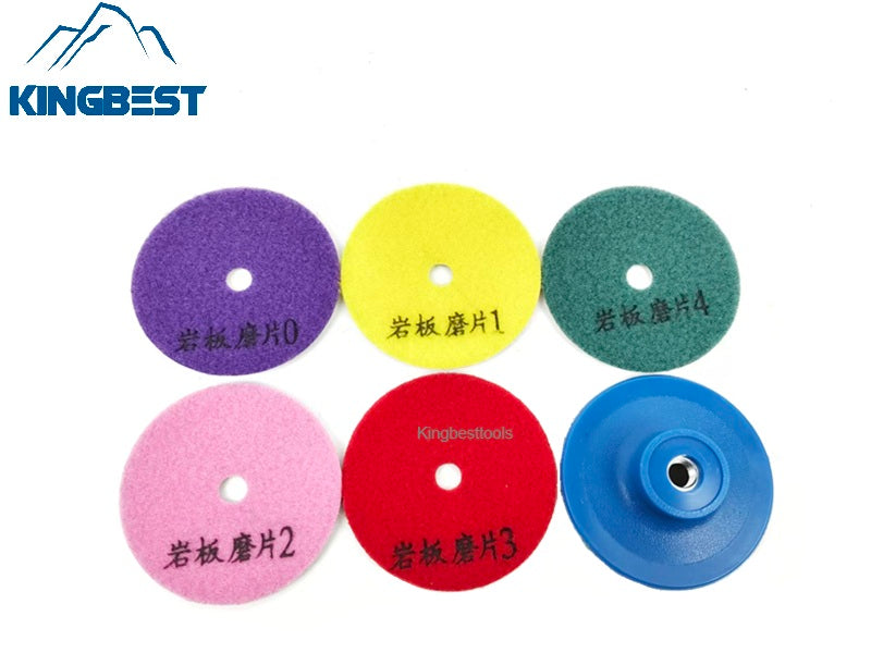 3"  Dry Polishing Pads For Porcelain/Backer for free