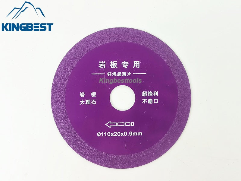 Purple Cutting Blade for Marble 100mm and 110mm