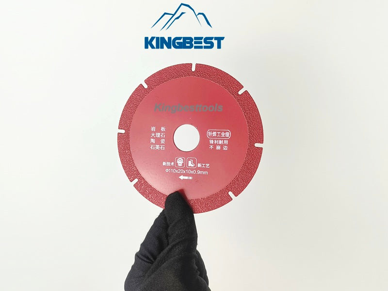 Red Less Dust Cutter Disc