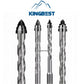 Universal Diamond Bits Super Hard Drill Bits Set for Stone Glass Tiles Wood and Metal