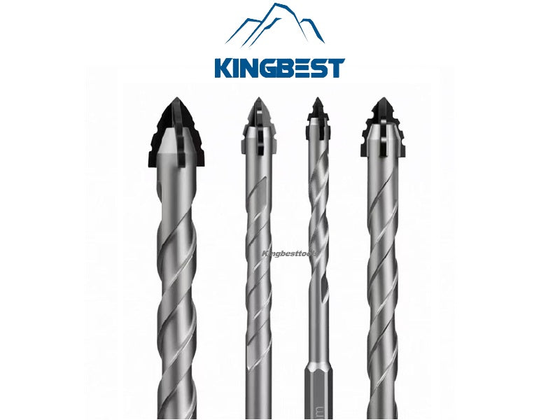 Universal Diamond Bits Super Hard Drill Bits Set for Stone Glass Tiles Wood and Metal