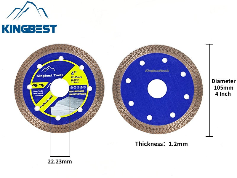 New! Multifunctional Cutting Discs Porcelain Cutting Discs with Mesh Corrugated Teeth (5pcs a set) Free Shipping