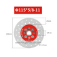 M14 & 5/8-11 Cutting & Grinding Discs With Flange for Porcelain