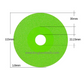 Green Disc For Porcelain 100/115/125mm