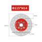 M14 & 5/8-11 Cutting & Grinding Discs With Flange for Porcelain