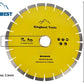 Diamond Big Saw Blades CNC Cutting Blades Stone Blades Standard and Silent Big Cutting Discs for Porcelain/Sintered Stone/Dekton/Marble/Granite/Quartz 14inch 350mm