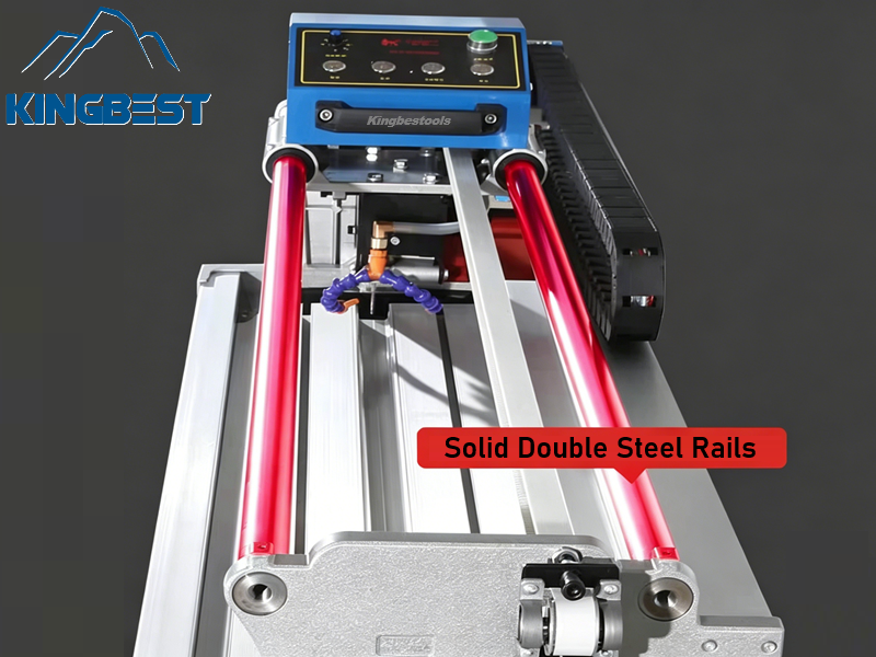 Bridge Cutter with Double Bars Infrared Cutting Machine Dust Free Cutting Machine with Remote Control F for Porcelain Dekton Tiles Ceramics Free Shipping A01