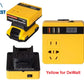 220v Multifunction Intelligent Lithium Battery  Inverter Outdoor Work Converter For Dewalt/Makita/Milwaukee with Voltage Display-Free Shipping