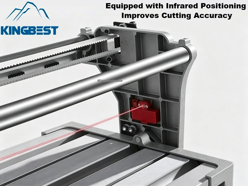 Bridge Cutter with Double Bars Infrared Cutting Machine Dust Free Cutting Machine with Remote Control F for Porcelain Dekton Tiles Ceramics Free Shipping A01