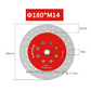 M14 & 5/8-11 Cutting & Grinding Discs With Flange for Porcelain