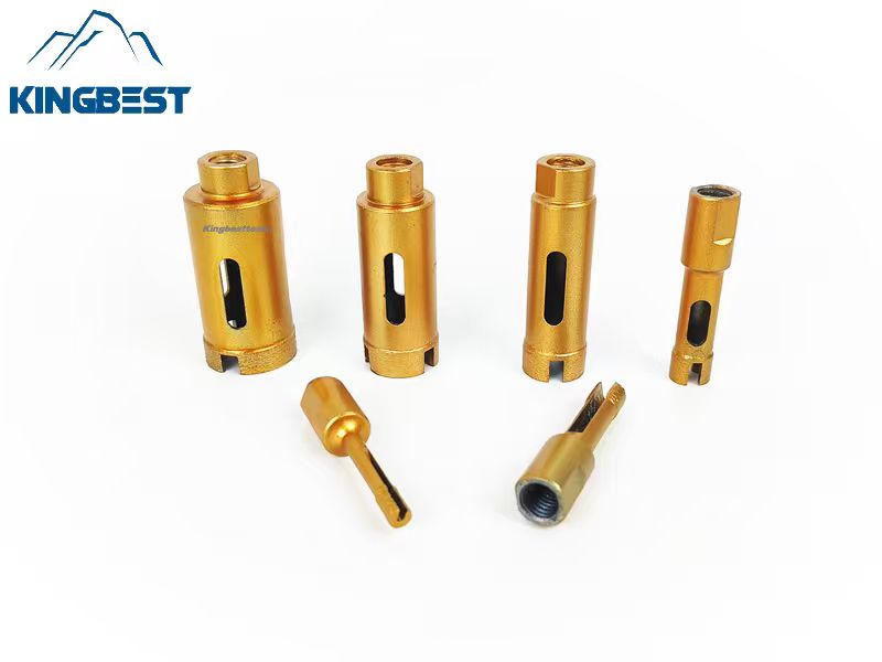 Sintered Diamond Drill Bits Granite Quartz Marble Diamond Bits For Angle Grinder 6mm-85mm Thread M10