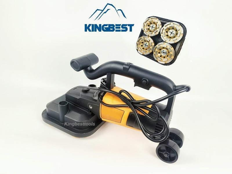 Four-head Dust-free Grinding Machine Floor Grinding Machine Floor Renovation Machine Free Shipping