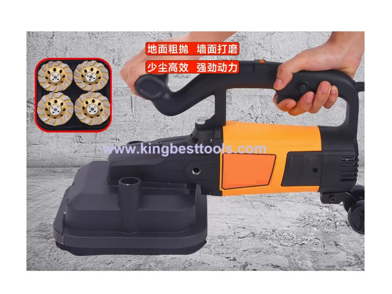 Four-head Dust-free Grinding Machine Floor Grinding Machine Floor Renovation Machine Free Shipping