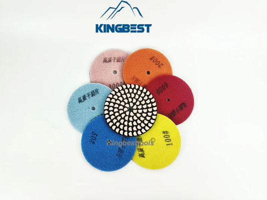 Diamond Pads for Marble Granite Dry Polishing Pads Sandpapers Renovating Pads