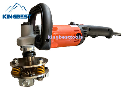 Rotary Bushhammer Angle Grinder For Stone And Concrete Rough Surface Free Shipping A01/A02