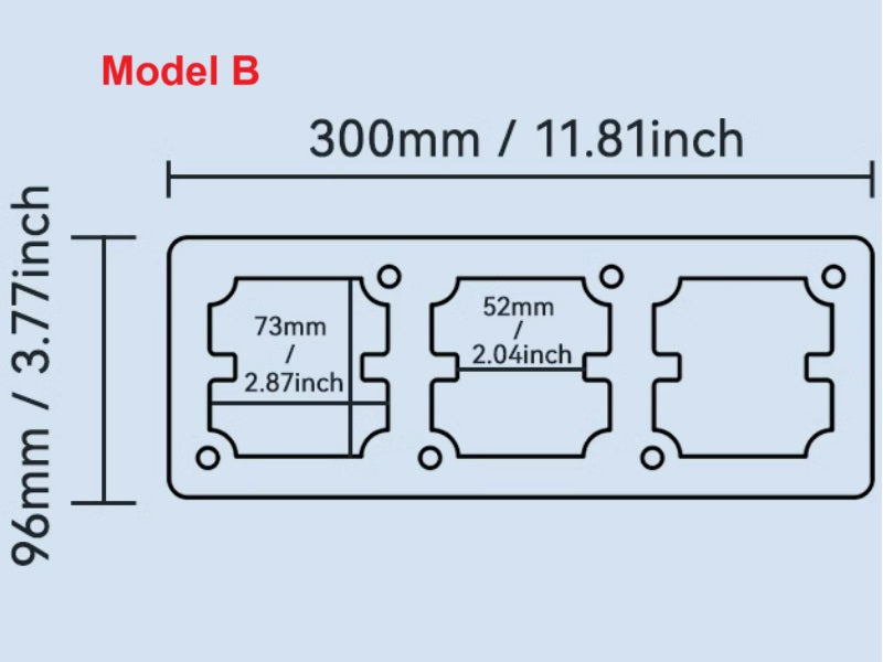 Promotion! Thickened Aluminum Alloy Mold for Wire Box and Switch Socket Free Shipping to US Mainland Only A01