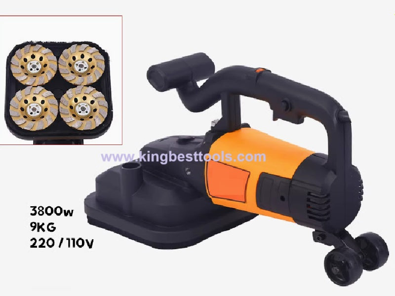 Four-head Dust-free Grinding Machine Floor Grinding Machine Floor Renovation Machine Free Shipping