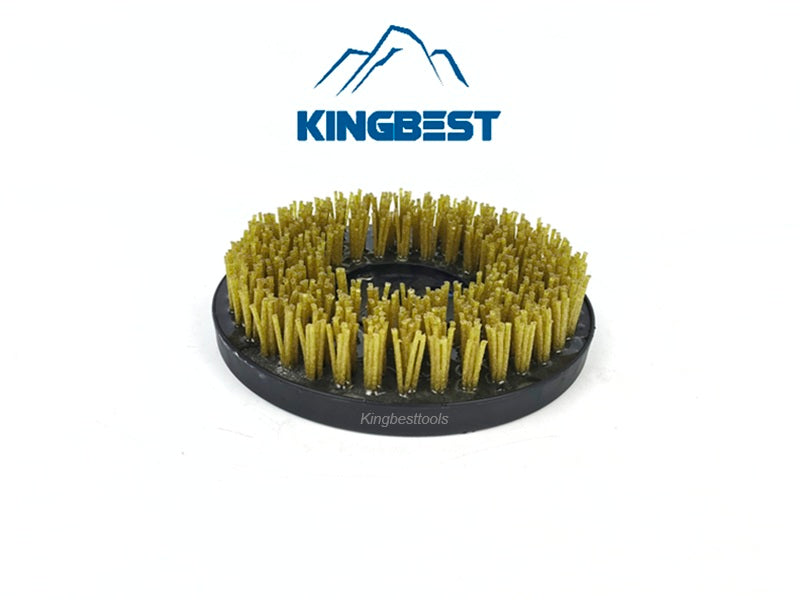 Diamond Brush for Leather Finish Stone Leather Brushes for Granite Stone Marble Floor Cleaning Stone Brushes Stone Abrasive Tools