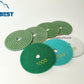 Wet Polishing Pads/Sandpapers 7 Steps Green Polishing Pads