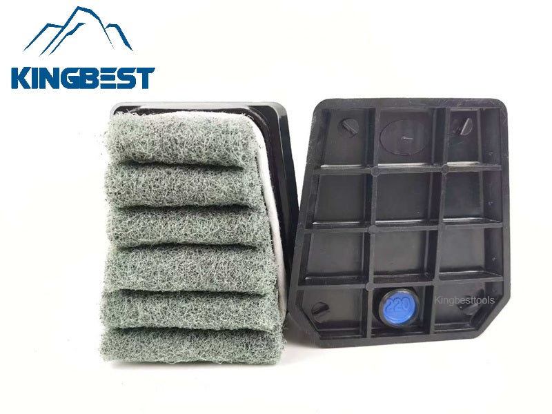 Frankfurt Sponge Brush Horseshoe-shaped Brush Polishing Brush Matte Surface Abrasive Fiber Brush