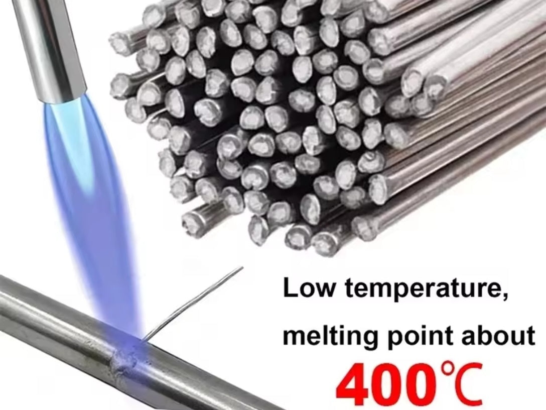 Low Temperature Easy Melt Aluminum Universal Welding Rod Cored Wire Rod Solder No Need Solder - Free Shipping to US Mainland A01