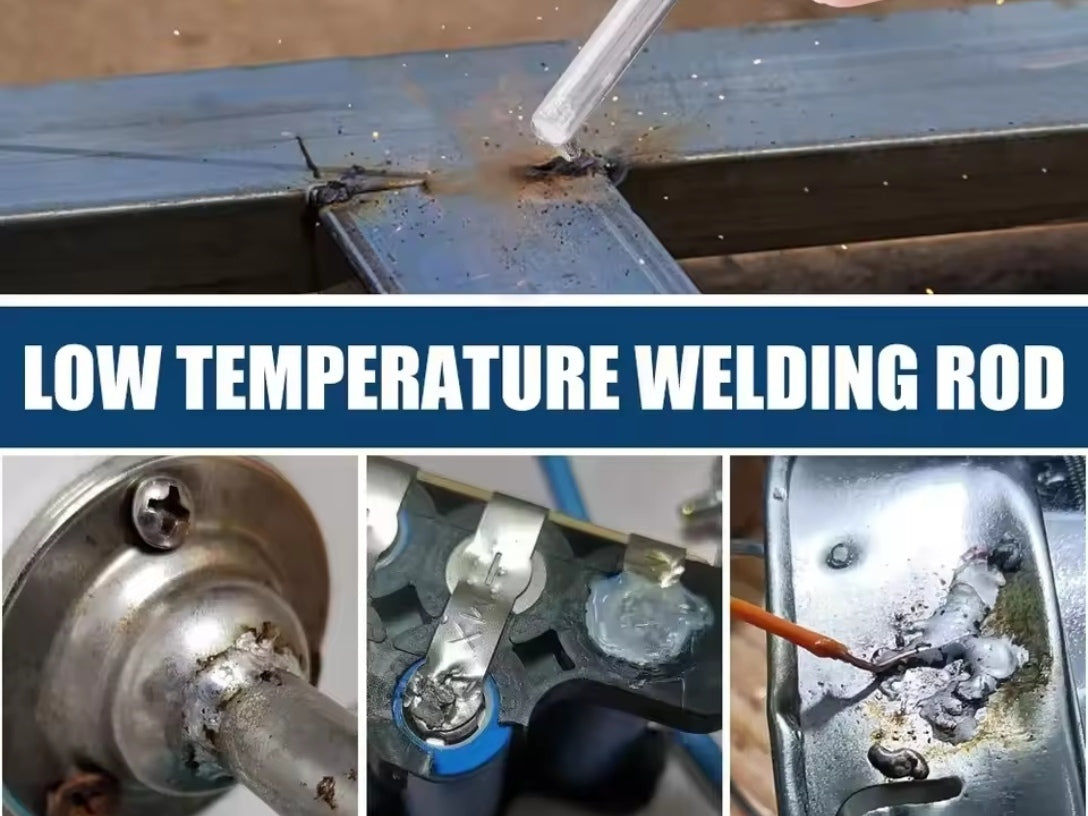 Low Temperature Easy Melt Aluminum Universal Welding Rod Cored Wire Rod Solder No Need Solder - Free Shipping to US Mainland A01