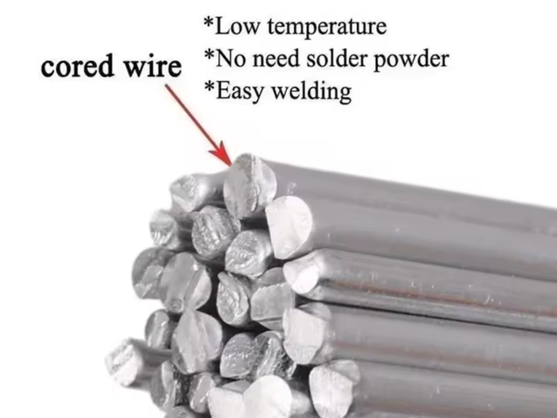 Low Temperature Easy Melt Aluminum Universal Welding Rod Cored Wire Rod Solder No Need Solder - Free Shipping to US Mainland A01