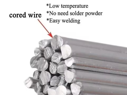 Low Temperature Easy Melt Aluminum Universal Welding Rod Cored Wire Rod Solder No Need Solder - Free Shipping to US Mainland A01