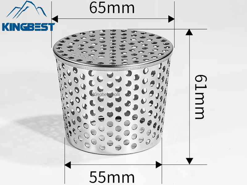 Stainless Steel Rooftop Floor Drain Cover Anti Rodent Anti Blocking Outer Side Filter Screen Roof Cover Anti-Clog Rain Pipe Cap