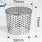 Stainless Steel Rooftop Floor Drain Cover Anti Rodent Anti Blocking Outer Side Filter Screen Roof Cover Anti-Clog Rain Pipe Cap