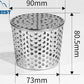 Stainless Steel Rooftop Floor Drain Cover Anti Rodent Anti Blocking Outer Side Filter Screen Roof Cover Anti-Clog Rain Pipe Cap