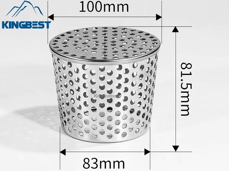 Stainless Steel Rooftop Floor Drain Cover Anti Rodent Anti Blocking Outer Side Filter Screen Roof Cover Anti-Clog Rain Pipe Cap