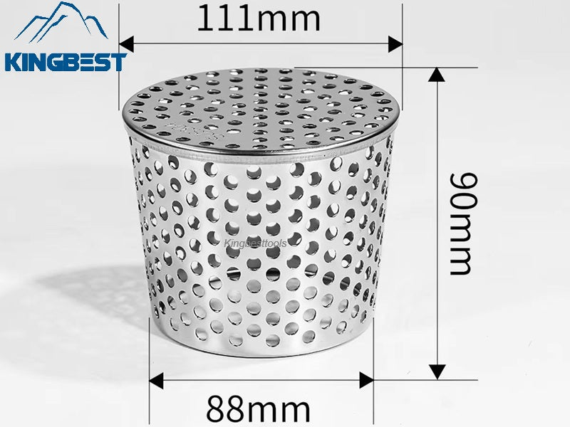 Stainless Steel Rooftop Floor Drain Cover Anti Rodent Anti Blocking Outer Side Filter Screen Roof Cover Anti-Clog Rain Pipe Cap