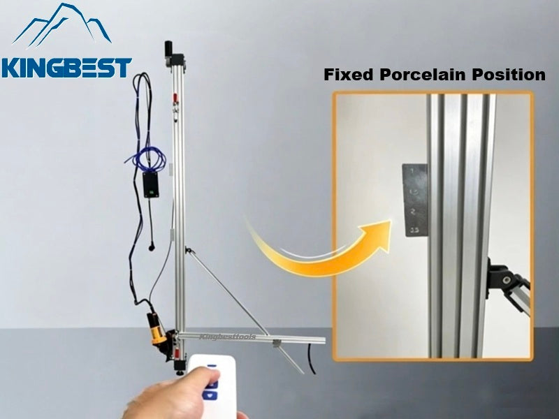 Remote Controlled Automatic Chamfering Cutter with Frame Vertical Automatic Chamfering Machine Rail Tiles Cutter  For Tiles Porcelain Ceramics Free Shipping