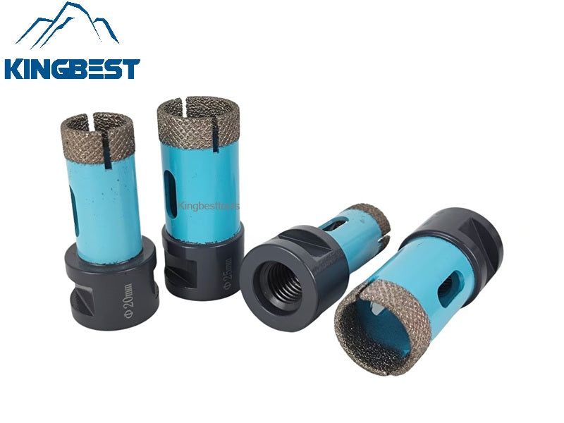 Diamond Bits for Hole Drill  Dry Vacuum Brazed Diamond Drilling Core Bits M14