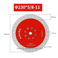 M14 & 5/8-11 Cutting & Grinding Discs With Flange for Porcelain