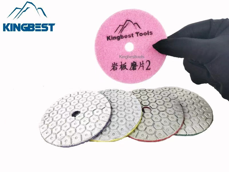 3"  Dry Polishing Pads For Porcelain/Backer for free