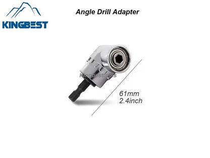 Pormotion!105 Degree Turning Magnetic Screwdriver Adapter, electric drill extension, Corner tool free shipping~ To US Mainland A01